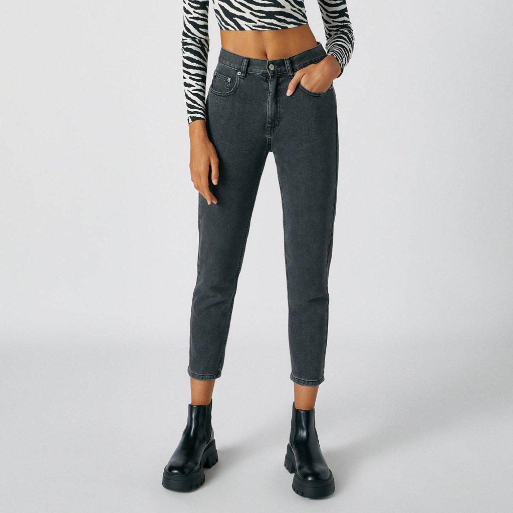 Pull&Bear Basic Mom Jeans